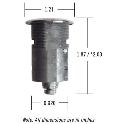 BOLT   Lock Cylinder  (692916)