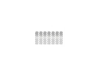 DV8  Brushed Grille Inserts  2007-2018 Jeep JK    (D-JP-190008-BRU)