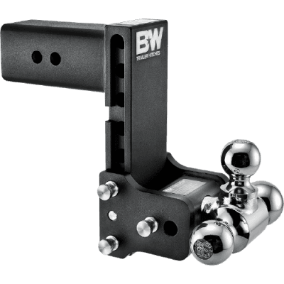 B & W   Tow & Stow  10" Model  Tri Ball   3" Hitch  (Class V)   7" Drop / 7.5" Rise   Black  (TS30049B)