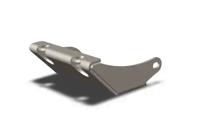 CrawlTek Steering Box Skid for Jeep Wrangler CJ/YJ/TJ (CWLTJ19001)