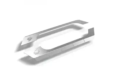 CrawlTek Rocker Cladding Aluminum for Jeep Wrangler JK 2 Door (CWLJK40111)