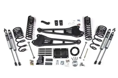 BDS 6 Inch Lift Kit w/ Radius Arm and Fox Shocks for Ram 2500 (14-18) 4WD Diesel (2100FS)