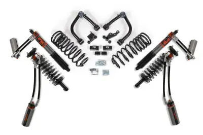 BDS 2.25 Inch Lift Kit FOX 3.0 Internal Bypass Factory Race Series for Toyota Tundra (22-25) 4WD (838FRS)