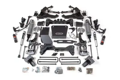 BDS 6.5 Inch Lift Kit FOX 2.5 Coil-Over Conversion w/Block Kit and Fox Performance Shocks for Chevy Silverado or GMC Sierra 2500HD/3500HD w/Overloads (20-26) Diesel (756FPE)