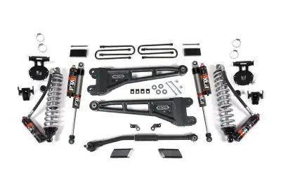 BDS 3 Inch Lift Kit w/Radius Arm FOX 2.5 Coil-Over Conversion w/Fox 2.5 Performance Elite Shocks for Ford F250/F350 Super Duty (23-26) 4WD (2202FPE)