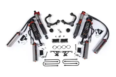 BDS 1.5 Inch Lift Kit Fox 3.0 Bypass Factory Race Series for Chevy Trail Boss or GMC AT4 1500 (25-26) 4WD (1858FRS)