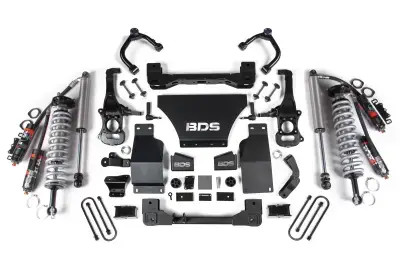BDS 2.5 Inch Lift Kit FOX 2.5 Performance Elite Coil-Over for Chevy Trail Boss or GMC AT4 1500 (2025) 4WD Gas (1855PES)
