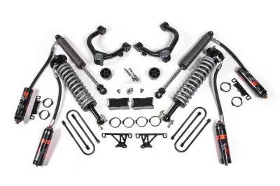 BDS 3.5 Inch Lift Kit FOX Performance Elite Coil-Over for Chevy Silverado or GMC Sierra 1500 (2025) 4WD (1857PES)