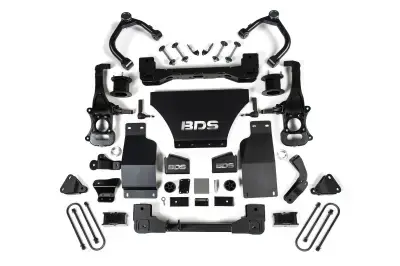 BDS 4 Inch Lift Kit Adaptive Ride Control Only for Chevy Silverado High Country or GMC Denali 1500 (2025) 4WD Gas (1852H)