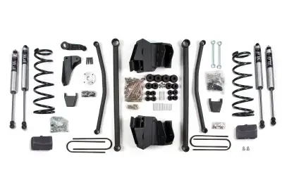 BDS 8 Inch Lift Kit Long Arm w/Fox Shocks and Rear Block for Dodge Ram 2500/3500 w/4" Axle and Manual Transmission (2008) 4WD Diesel (1746FS)