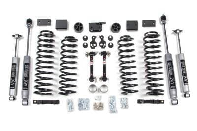 BDS 3 Inch Lift Kit w/Fox 2.5 PE Shocks and Sway Bar Disconnects for Jeep Wrangler JK (12-18) 4-Door (1403FPE)