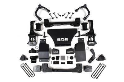 BDS 4 Inch Lift Kit w/NX2 Shocks for Chevy Silverado 1500 ZR2 & GMC Sierra 1500 AT4X (22-24) (1835H)