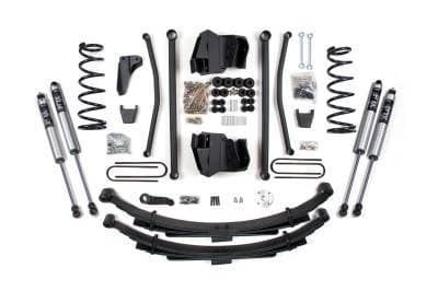 BDS 8 Inch Lift Kit Long Arm w/Fox Shocks and Block Kit for Dodge Ram 2500/3500 w/3.5" Axle and Manual Transmission (2008) 4WD Diesel (1747FS)