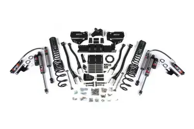 BDS 4 Inch Lift Kit w/ 4-Link w/Fox 2.5 Performance Elite Shocks for Ram 2500 (19-24) 4WD Diesel (1674FPE)