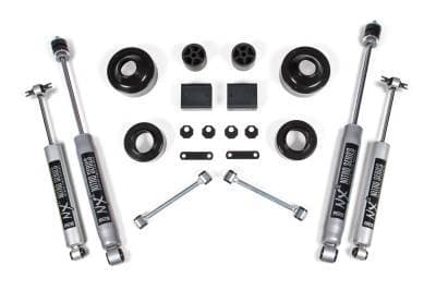 BDS 2 Inch Lift Kit Coil Spacer w/Fox Shocks for Jeep Wrangler JK (07-11) 2-Door (1401FS)