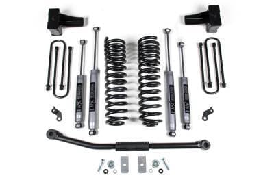 BDS 2.5 Inch Lift Kit w/Fox Shocks and 4" Rear Block Kit for Ford F250/F350 Super Duty (11-16) 4WD Diesel (1510FS)