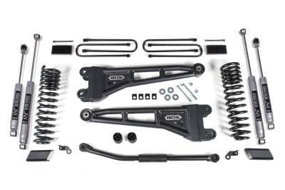 BDS 2.5 Inch Lift Kit w/Radius Arm and NX2 Shocks for Ford F450 Super Duty (23-25) (1306H)