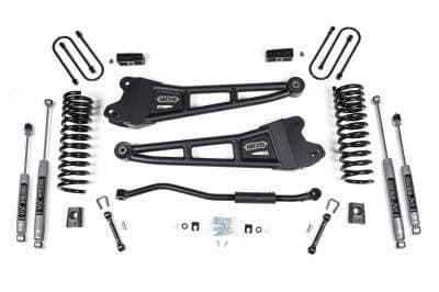 BDS 3 Inch Lift Kit w/Radius Arm and Fox 2.5 PE Shocks for Ram 3500 (13-18) 4WD Diesel (1622FPE)