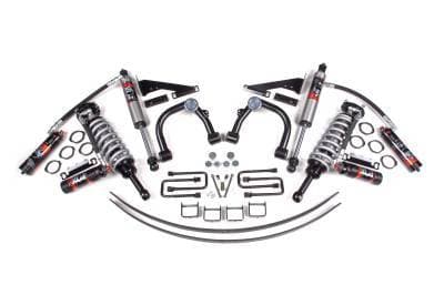 BDS 2 Inch Lift Kit FOX 2.5 Coil-Over and Fox 2.5 PE Rear Shocks for Toyota Tacoma (16-23) 4WD (836FPE)