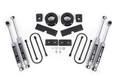 BDS 2 Inch Lift Kit w/Fox Shocks for Ram 3500 w/Rear Air Ride (13-23) 4WD (1710FS)
