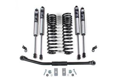 BDS 2.5 Inch Lift Kit w/Fox Shocks and 5" Rear Block Kit for Ford F250/F350 Super Duty (11-16) 4WD Diesel (1925FS)