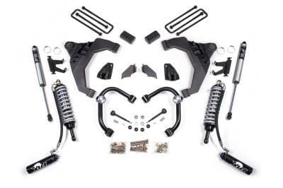 BDS 3 Inch Lift Kit FOX 2.5 Coil-Over Conversion and Stock Rear for Chevy Silverado or GMC Sierra 2500HD/3500HD (11-19) Diesel (1825FDSC)