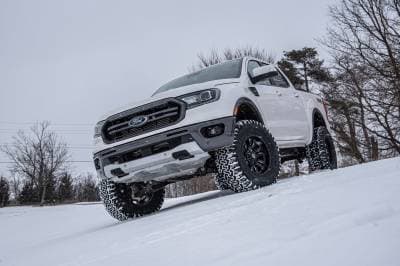 BDS 3.5 Inch Lift Kit w/Fox Shocks for Ford Ranger w/Cast Steel Knuckles (19-23) 4WD (1906FS)