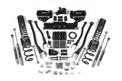 BDS 4 Inch Lift Kit w/ 4-Link and Fox 2.5 Performance Elite for Ram 2500 (19-24) 4WD Gas (1675FPE)