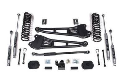 BDS 3 Inch Lift Kit w/Radius Arm and Fox 2.5 Performance Elite for Ram 2500 (19-24) 4WD Diesel (1653FPE)