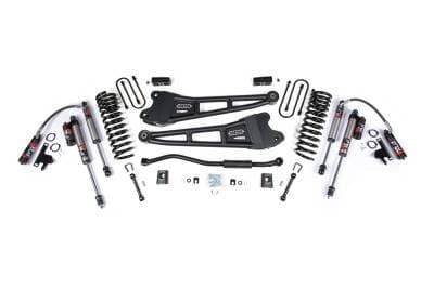 BDS 3 Inch Lift Kit w/Radius Arm and Fox Shocks for Ram 3500 w/o Overloads (19-24) 4WD Diesel (1655FS)