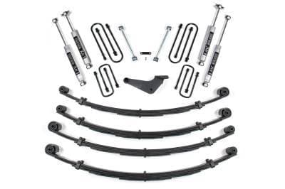 BDS 4 Inch Lift Kit w/Fox Shocks and Leaf Springs for Ford Excursion (00-05) 4WD (301H)