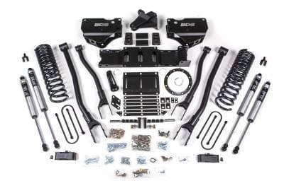 BDS 4 Inch Lift Kit w/ 4-Link and Fox Shocks for Ram 3500 w/8 Bolt Indexing Ring (19-23) 4WD Diesel (1672FS)