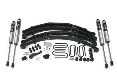 BDS 4 Inch Lift Kit w/NX2 Shocks for Jeep CJ5/CJ7 (82-86) (406H)