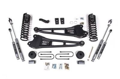 BDS 4 Inch Lift Kit w/Radius Arm and Fox Shocks for Ram 3500 w/Rear Air Ride (13-18) 4WD Diesel (1792FS)
