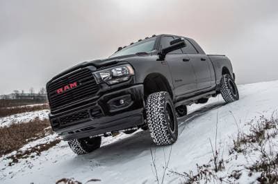 BDS 4 Inch Lift Kit w/Radius Arm and Fox Shocks for Ram 3500 w/Rear Air Ride and 8 Bolt Indexing Ring (19-24) 4WD Diesel (1719FS)