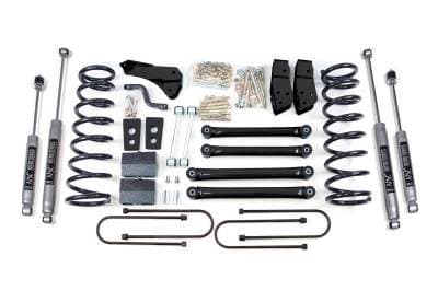 BDS 4 Inch Lift Kit w/Leaf Springs and Fox Shocks for Dodge Ram 2500 Power Wagon (09-13) 4WD Gas (1770FS)