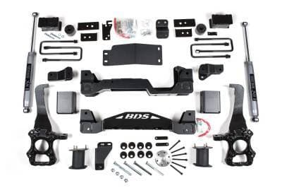 BDS 4 Inch Lift Kit w/NX2 Shocks and 3" Rear Block for Ford F150 (15-20) 4WD (1908H)