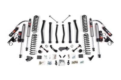 BDS 4.5 Inch Lift Kit w/Fox Shocks and Sway Bar Disconnects for Jeep Wrangler JK (12-18) 4-Door (1405FS)