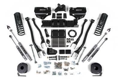 BDS 5.5 Inch Lift Kit w/ 4-Link and Fox Shocks for Ram 2500 w/ Rear Air Ride (19-24) 4WD Gas (1739FS)