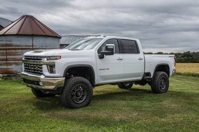 BDS 5 Inch Lift Kit w/NX2 Shocks and 5" Rear Block for Chevy Silverado or GMC Sierra 2500HD/3500HD w/o Overloads (20-25) 4WD (766H)