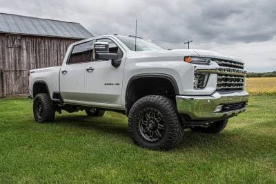 BDS 5 Inch Lift Kit w/NX2 Shocks and 5" Rear Block for Chevy Silverado or GMC Sierra 2500HD/3500HD w/Overloads (20-25) 4WD (767H)