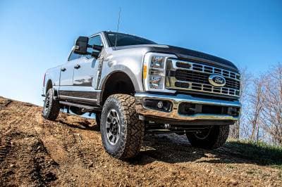 BDS 5 Inch Lift Kit w/Radius Arm and 5" Rear Block w/3 Leaf Main for Ford F250/F350 Super Duty (23-25) 4WD Gas (2207FPE)