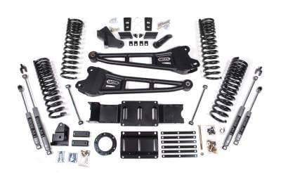 BDS 6 Inch Lift Kit w/ FOX 2.5 Performance Elite and Radius Arm for Ram 2500 (19-24) 4WD Diesel (1680FPE)
