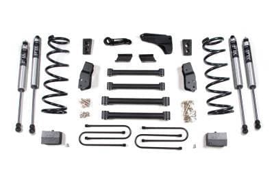 BDS 6 Inch Lift Kit w/Fox Shocks and Block Kit for Dodge Ram 2500 w/4" Rear Axle (09-13)/3500 (09-12) 4WD Diesel (607FS)