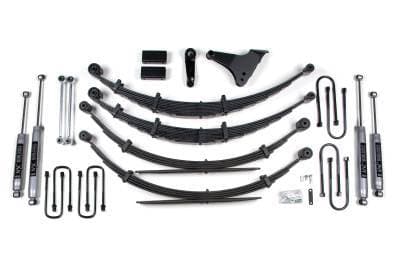 BDS 6 Inch Lift Kit w/NX2 Shocks and Leaf Springs for Ford Excursion (00-05) 4WD (303H)