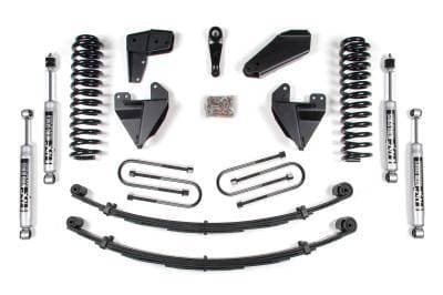 BDS 6 Inch Lift Kit w/Radius Arm and Block Kit w/Add-A-Leaf for Ford F150/Bronco (80-96) 4WD (367H)