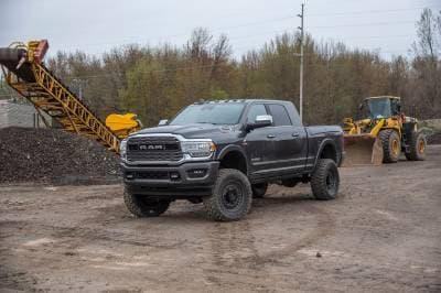 BDS 6 Inch Lift Kit w/Radius Arm and NX2 Shocks for Ram 3500 w/6 Bolt Indexing Ring and Overloads (19-24) 4WD Diesel (1683H)