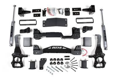 BDS 6 Inch Lift Kit w/NX2 Shocks and 4" Rear Block for Ford F150 (15-20) 4WD (1922H)