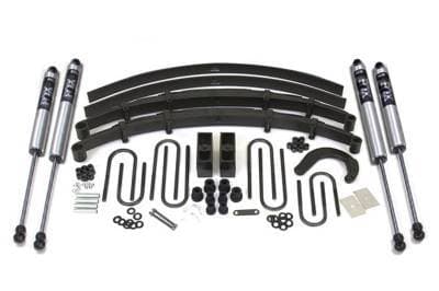 BDS 6 Inch Lift Kit w/NX2 Shocks and 4" Rear Block Kit w/Add-A-Leaf for Chevy/GMC 1/2 Ton Blazer/Suburban (88-91) 4WD (143H)