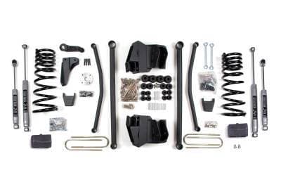 BDS 8 Inch Lift Kit Long Arm w/NX2 Shocks and Leaf Springs for Dodge Ram 2500/3500 w/4" Rear Axle and Manual Transmission (03-07) 4WD Diesel (1743H)